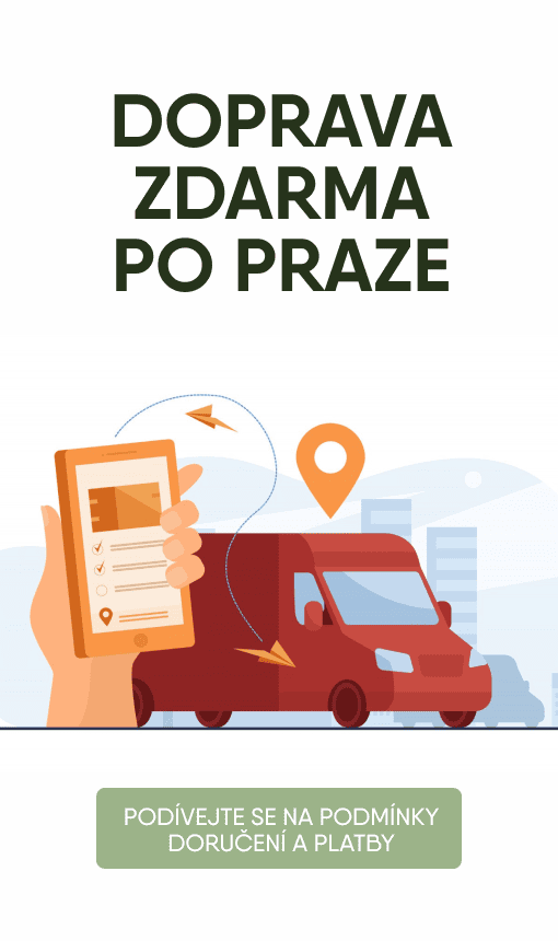 DOPRAVA ZDARMA PO PRAZE